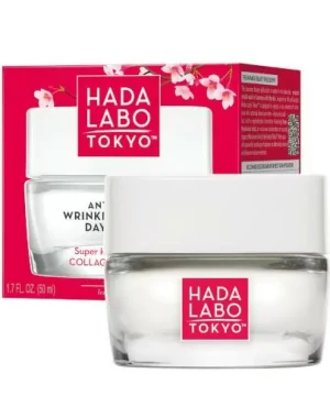 Hada Labo Tokyo Red przeciwzmarszczkowo-nawilżający krem do twarzy na dzień 50 ml
