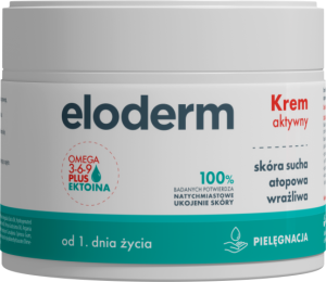 Eloderm, krem aktywny od 1 dnia życia, 300 ml