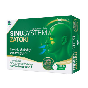 Prima Pharma Sinusystem Zatoki, tabletki, 30 sztuk