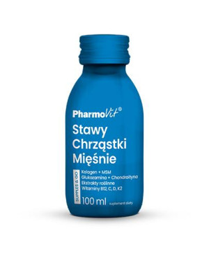 PHARMOVIT Stawy Chrząstki Mięśnie supples & go, 100 ml