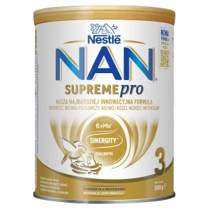 NAN SUPREMEPRO 3 Produkt na bazie mleka przeznaczony dla małych dzieci, 800 g