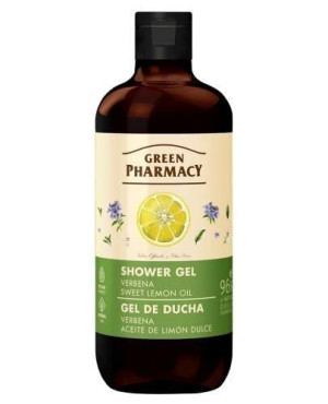 Green Pharmacy Żel pod prysznic Werbena i Olejek ze słodkiej cytryny, 500 ml