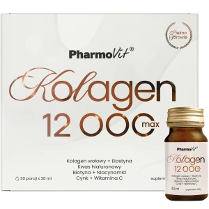 Pharmovit, Kolagen 12000 max, ampułki, 30 ml x 30 sztuk