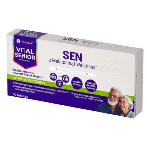 Vital Senior Sen, tabletki, 30 sztuk