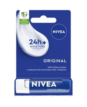 NIVEA Original pomadka ochronna do ust, 4,8 ml