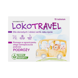 Lokotravel, tabletki, 15 sztuk