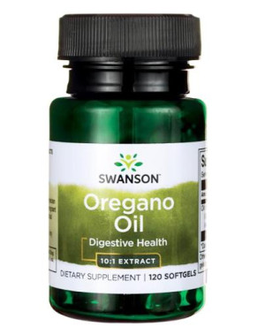 SWANSON Olej z Oregano 10:1 koncentrat - 120 kaps.