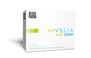 Miovelia NAC Booster, kapsułki twarde, 15 sztuk