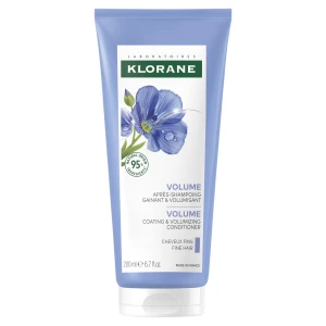 Klorane Odżywka z Organicznym Lnem, 200 ml