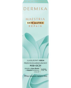DERMIKA MAESTRIA Luksusowy krem przeciwzmarszczkowy pod oczy, 15 ml