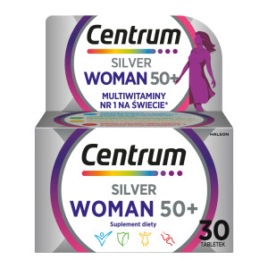 Centrum WOMAN 50+, tabletki, 30 sztuk