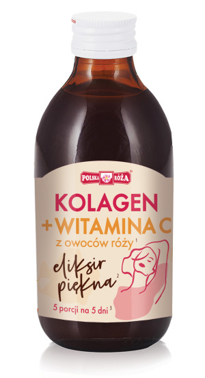 Polska Róża, Kolagen + Witamina C, Eliksir piękna, 250 ml