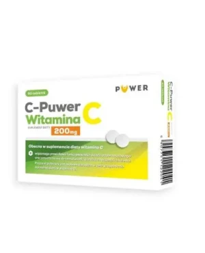 PUWER C-Puwer Witamina C 200 mg, 60 tabletek