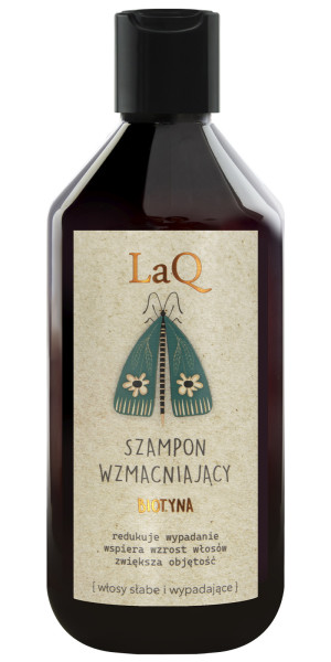 LAQ Szampon z biotyną wzmacniający, 300 ml