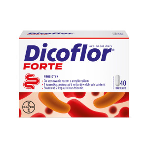 Dicoflor Forte kapsułki, 40 sztuk