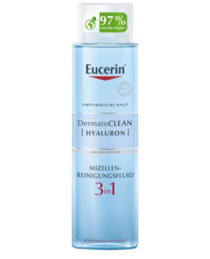 Eucerin Dermatoclean Hyaluron Płyn micelarny 3w1 do skóry wrażliwej, 400 ml