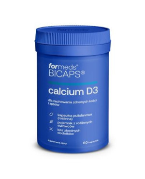 Bicaps Calcium D3, kapsułki, 60 sztuk