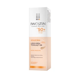 IWOSTIN SOLECRIN BB Krem do skóry wrażliwej SPF50+, 30 ml