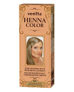 VENITA Henna Color Balsam Koloryzujący nr 111 Naturalny Blond, 75 ml
