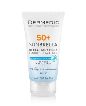 Dermedic Sunbrella Ultralekki krem SPF 50+ skóra sucha i normalna, 40 ml