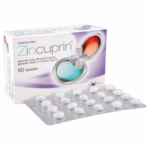 Zincuprin, tabletki, 60 sztuk