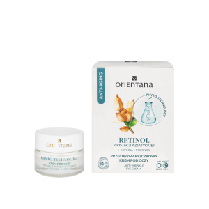 Orientana Przeciwzmarszczkowy krem pod oczy retinol, 15 ml
