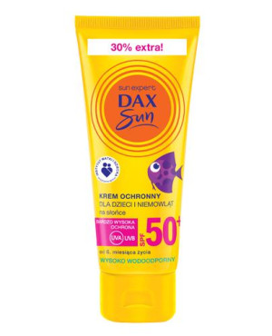 Dax Sun Krem ochronny dla dzieci i niemowląt SPF 50, 75 ml