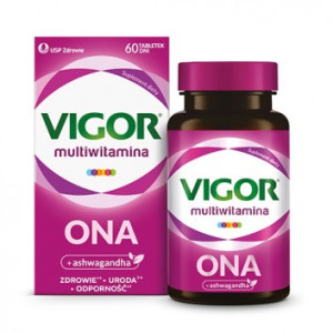 Vigor multiwitamina ONA + ashwagandha, tabletki, 60 sztuk