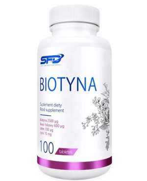 SFD, Biotyna, tabletki, 100 sztuk