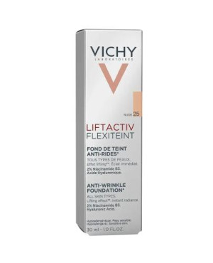 Vichy Liftactiv Flexiteint, podkład wygładzający zmarszczki, 25 Nude, 30 ml