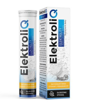 BioceriQ Pharma ElektoliQ tabletki musujące, 20 sztuk