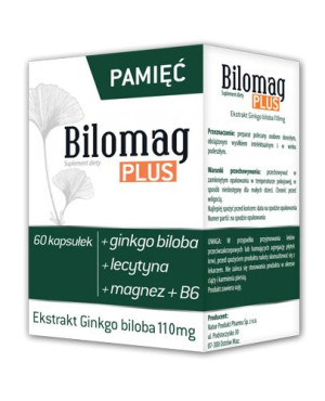 Bilomag Plus, kapsułki, 60 sztuk