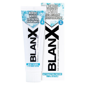 Blanx Nordic White Wybielająca pasta do zębów, 75 ml