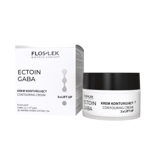 Flos-Lek Ectoin Gaba, krem konturujący do twarzy 3 x lift Up, 50 ml