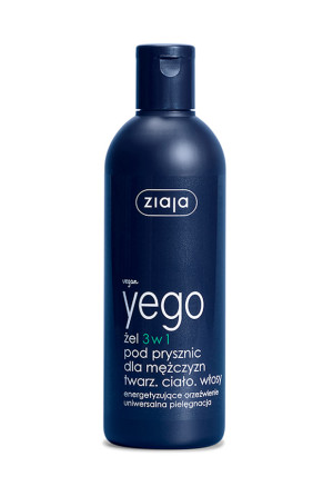 Ziaja Yego, żel pod prysznic 3w1, 300 ml