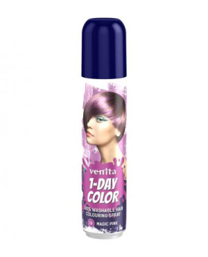 Venita 1-Day Color koloryzujący spray do włosów, 13 Magiczny Róż, 50 ml