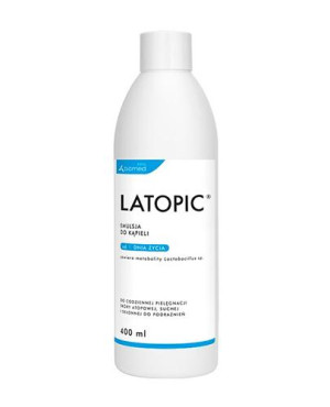 LatopicEmulsja do kąpieli dla dzieci od pierwszego dnia życia, 400 ml