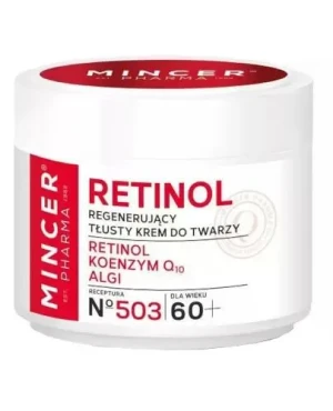 Mincer Pharma Retinol N503 regenerujący tłusty krem do twarzy 60+ 50 ml