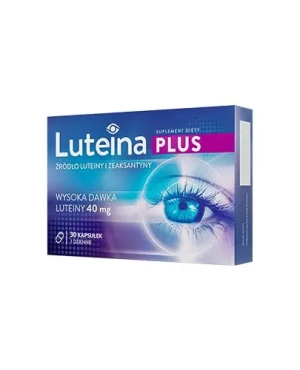 Luteina Plus, kapsułki, 30 sztuk