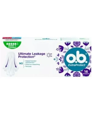 OB ExtraProtect Ultimate Leakage Protection Super Plus Comfort tampony higieniczne 16 sztuk