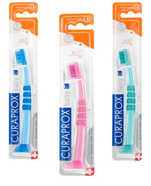 Curaprox Baby Szczoteczka dla dzieci 0-4 lat - 1 szt. - cena, opinie, właściwości