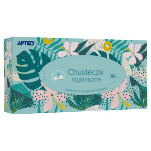 Apteo Care Chusteczki higieniczne, 100 sztuk