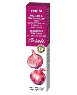 VENITA Wcierka trychologiczna - Cebula do włosów przetłuszczających z tendencją do wypadania, 100 ml