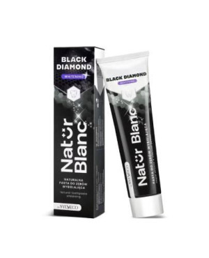 Sylveco Natur Blanc Black Diamond, Pasta do zębów wybielająca, 100 ml