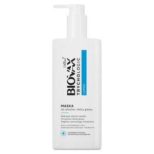 Biovax Trychologic, Maska do włosów i skóry głowy łupież, 200 ml