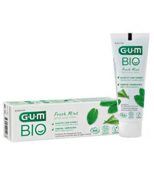 Sunstar Gum Bio Fresh Mint Pasta do zębów z aloesem, 75 ml