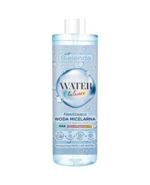 Bielenda Water Balance, nawilżająca woda micelarna nawilżająca, 400 ml