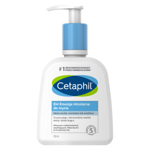 Cetaphil EM, emulsja micelarna do mycia, z pompką, 236 ml