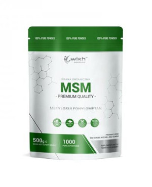 Wish Siarka organiczna MSM, 500 g