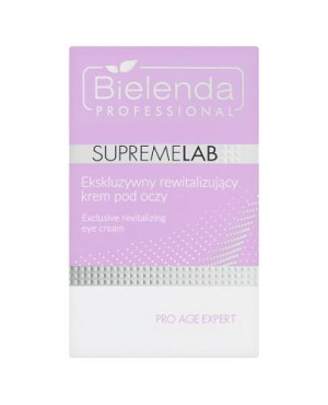 Bielenda Professional Supremelab Ekskluzywny rewitalizujący krem pod oczy, 15 ml